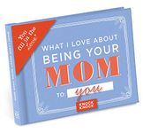 Knock Knock What I Love About Being Your Mom (for Daughter/Son) Book Fill In The Love Fill-in-The-Blank Book Gift Journal, 4.5 x 3.25-inches