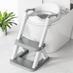 Potty seat for Toilet with Step Sto