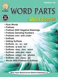 Mark Twain Media Word Parts Grades 4-12 Language Arts Workbook, Root Words, Different Types of Prefixes and Suffixes, Vocabulary Practice, Classroom or Homeschool Curriculum (64 pgs)