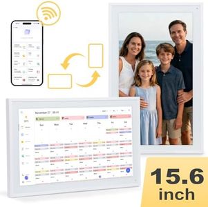 COMIX 15.6-inch Smart Digital Wall Calendar with Touch Screen-Electronic Calendar & Family Organizer for Schedules & Chore Charts,Digital Planner for Home and Office,Includes Wall Mount
