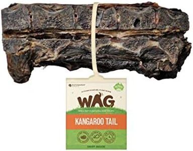 Kangaroo Tail Bone 4 Pack, Natural Australian Made Long Lasting Dog Treat Chew, Perfect Teeth Treat