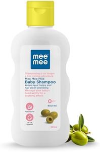 Mee Mee Gentle Baby Shampoo 400ml | For Daily Moisturizing Enriched with Olive Extracts | Tear-Free Formula Nourishes, Soothes, & Protects Baby's Sensitive Skin | Hypoallergenic, Sulfate and Paraben-Free | Skin Friendly PH (Pack of 1)