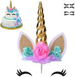 COONOE, Unicorn Cake Topper,Handmad