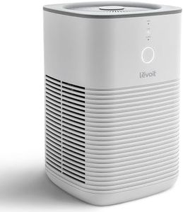 LEVOIT Air Purifier for Home Bedroom, Fresheners Filter Small Room Cleaner with Fragrance Sponge for Smoke, Allergies, Pet Dander, Odor, Dust Remover, Office, Desktop, Table Top, 1 Pack, White