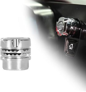 Bracingo Volume Control Knob,Metal Volume Dial Rotary Knob Replacement Compatible with for Corvette C8 Stingray Coupe Z51 Convertible/HTC 2020-2025,for Z06 E-Ray 2023-2025,Silver Radio Volume Cap