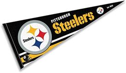 WinCraft Pittsburgh Steelers Pennant Banner Flag