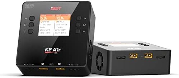 ISDT K2 AIR Lipo Akku Ladegerät AC 200W DC 500Wx2 20A Ladegerät Balance Entlader für Life/Lilon/LiPo 1-6S/ LiHv/Pb/NiMH RC Akku Batterien