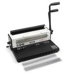 RAYSON A4 Wire Binding Machine, 34-Round Hole, 130-Sheet Binding, TD-1500B34R