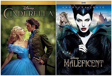 Live Action Disney Movie Bundle: 2 Films (Cinderella + Maleficent)