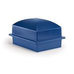 Burial Vault to Hold Cremation Urns for Human Ashes (Navy, Medium)