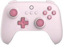 8Bitdo Ultimate C Bluetooth Controller for Switch with 6-axis Motion Control and Rumble Vibration (Pink)