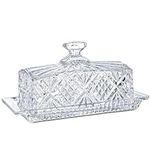 Crystal Covered Butter Dish,8inch C