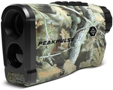 Hunting Rangefinder 1400Yds Distance Scope Laser Range Finder Tracker for Hunter Men Women 6X Zoom 3 Modes Angle Horizontal Vertical Measurement