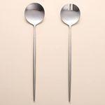 Zerophilo Salad Servers,Spoon and F