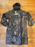 NWT Frogg Toggs Outerwear Polypropylene 3/4 Raincoat Adult Medium Black DN 680