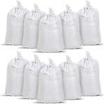 30 Pack Heavy Duty Polypropylene Sand Bags 60cm x 40cm Flood Defence Prevents Flooding