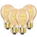 A19 Vintage LED Edison Light Bulbs 