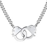 Handcuff Necklace Stainless Steel C