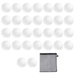 30 Pack Foam Golf Practice Balls - Realistic Feel and Limited Flight Training Balls for Indoor or Outdoor