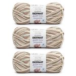 Bernat Softee Baby Jacquards Treefort Yarn - 3 Pack of 4.2oz/120g - Acrylic - #3 DK (Light) - 287 Yards - Knitting & Crochet