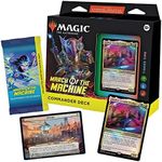 Magic: The Gathering March of the Machine Commander Deck - Tinker Time (100-Card Deck, 10 Planechase cards, Collector Booster Sample Pack + Accessories)