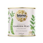 Biona Garden Peas Organic, 340g