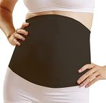 NewMom Seamless Maternity Support Belt ! Pregnancy Support Belt for Women! Gently lift weight off your lower back! With no irritating seams!! (Small, Black)