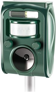 Famisym Solar Cat Repellent – Outdoor Ultrasonic Animal Deterrent