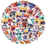 50pcs Super Kitties Animation Stick