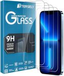 T Tersely [4 Pack] Screen Protector for Apple iPhone 13 Pro Max(6.7 inch), 9H Hardness Case Friendly Tempered Glass Film, Anti-Scratch HD Clear