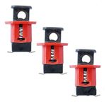 Circuit Breaker MCB Push Pin Isolation Lock Lockout Off Device x 3pcs