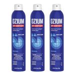 Ozium 8 Oz. Air Sanitizer & Odor Eliminator for Homes, Cars, Offices and More, 3 Pack