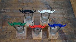 The MoGuard - Mustache Guard Drink Attachment (Deluxe 5 Pack)