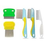 5 Pieces Hair Nit Combs Remove Head