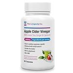 Apple Cider Vinegar Tablets with Mother - 3600mg High-Strength ACV Capsules Boosted with Green Tea, Ginger & Cayenne Extract - Raw Unfiltered Cider Vinegar - 90 Vegan Pills