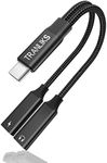 TRANLIKS USB C Splitter, Dual USB C