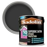 Sadolin Superdec Opaque Wood Protection 2.5 litre - Black Satin