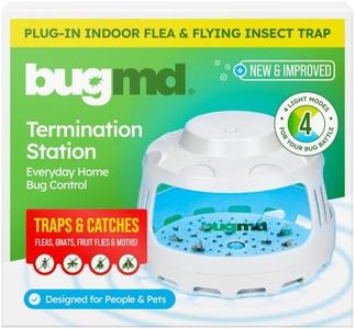 BugMD Termination Station Flea Trap & Fruit Fly Trap for Indoors