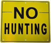 No Hunting Trespassing Sign (6)