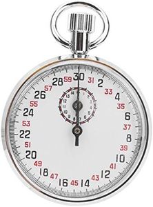 Mechanical Stopwatch, Sports Chronograph Running Timer Handheld Stopwatch for Sports Referee Running Cycling Count Timer Competitions Games, Mechanical Stop Watch