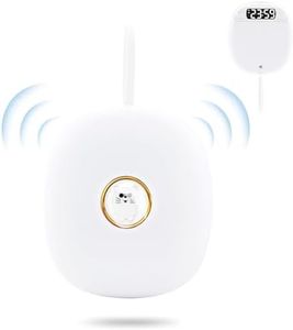 Vibrating Alarm Clock for Heavy Sleepers, Dual Alarm Digital Clock Under Pillow, Battery Powered Bed Shaker with 3 Levels & Flashing Light, LED Silent Mute for Senior,Kids,DST