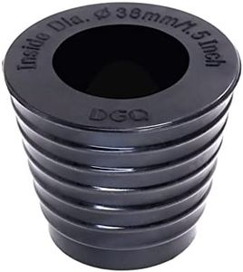 DGQ Patio Umbrella Cone Umbrella Wedge Plug Fits 1.5" Umbrella for Patio Table Hole Opening 2.5 Inch or Base 1.9 to 2.5 inch (Black)