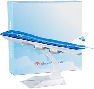 Busyflies Airplane Model Diecast Planes 16cm KLM Holland Boeing 747 Model 1:400 Alloy Model for Collection (Holland 747)