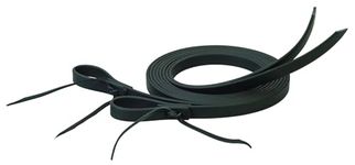 Weaver Leather Trail Gear Split Reins, Black, 5/8" x 7'