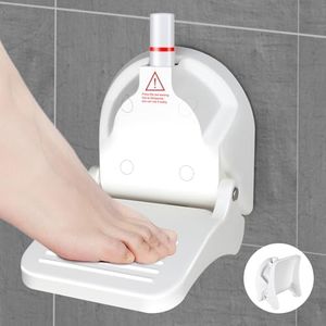 Foot Rest for Shower to Shave Legs, Foldable Shaving Step for Inside Shower, Suction Cup Shower Foot Rest