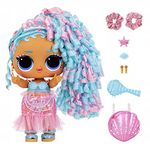 LOL Surprise Big Baby Hair Hair Hair Large 11" Splash Queen Doll w/ 14 Surprises Including Shareable Accessories & Blue Pink Hair & Dress, Holiday Toy Playset, Great Gift for Kids Girls Ages 4 5 6+