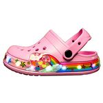 Hopscotch Girls Ethylene Vinyl Acetate (EVA) Aqua Shoes in Pink Color, UK Size: 8.5 (RUO-2562615)