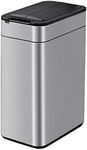 ELPHECO Kitchen Trash Can 60 Liter / 16 Gallon Automatic Trash Can with Butterfly Lid, Motion Sensor Garbage Can for Kitchen, Office, Living Room, Outside, 3 AA Batteries (Excluded)