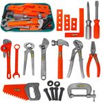 FunBlast Tool Kit Set Toy for Kids, Set of 22 Pcs; Little Engineer Tool Kit Toys, Pretend Play Toys for Boys, Role Play Toys for Toddlers, Learning Toy for Boys, Children (Multicolor)