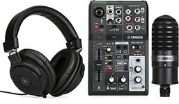 Yamaha AG03 Mk2 Livestreaming Pack - Black